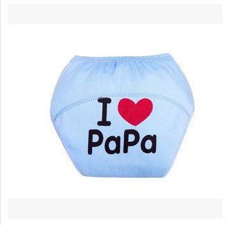 1Pcs Cotton Baby Training Pants Baby Diapers Nappies Reusable Diapers Nappy Changing Kids Underwear Children Boys Girls Diaper