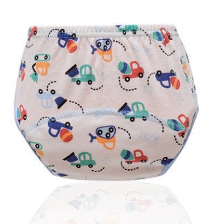 1Pcs Cotton Baby Training Pants Baby Diapers Nappies Reusable Diapers Nappy Changing Kids Underwear Children Boys Girls Diaper