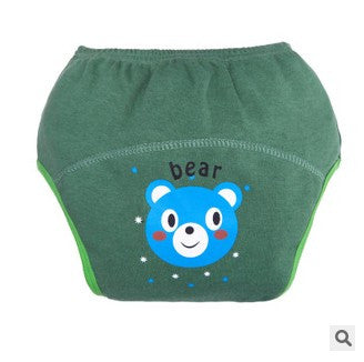 1Pcs Cotton Baby Training Pants Baby Diapers Nappies Reusable Diapers Nappy Changing Kids Underwear Children Boys Girls Diaper