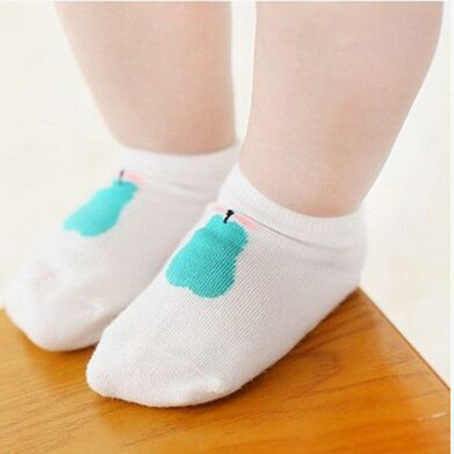 Unisex Cotton Ankle Baby Socks For Boy Girl Infant Toddler Cute Cartoon Short Floor Anti Slip Socks Spring Summer Style