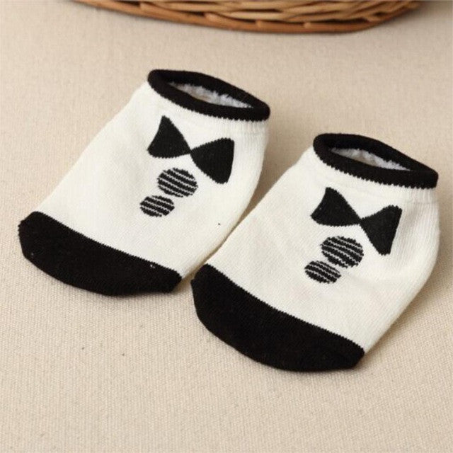 Unisex Cotton Ankle Baby Socks For Boy Girl Infant Toddler Cute Cartoon Short Floor Anti Slip Socks Spring Summer Style