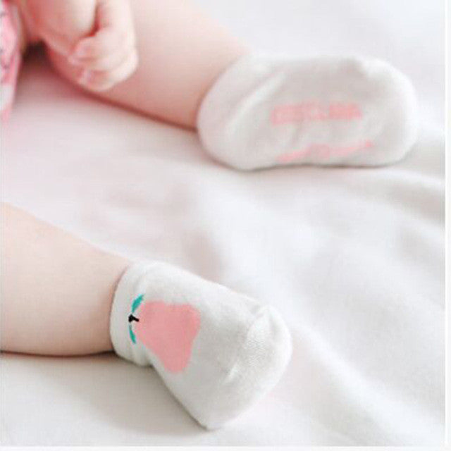 Unisex Cotton Ankle Baby Socks For Boy Girl Infant Toddler Cute Cartoon Short Floor Anti Slip Socks Spring Summer Style
