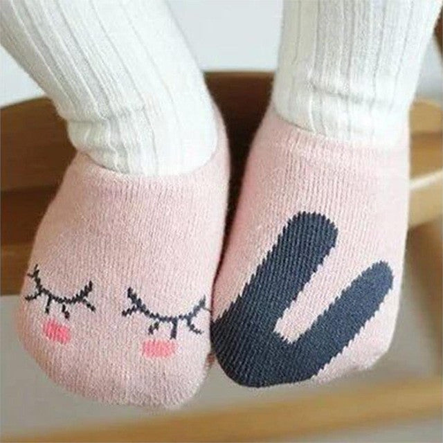 Unisex Cotton Ankle Baby Socks For Boy Girl Infant Toddler Cute Cartoon Short Floor Anti Slip Socks Spring Summer Style