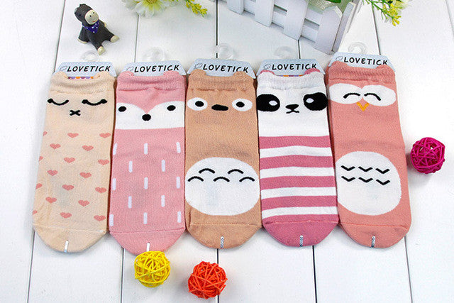 socks baby 5 pairs cartoon kid cute cartoon animal cotton baby boy girl knee socks children toddler winter warm leg warmers