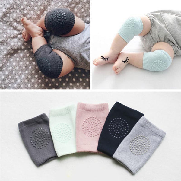 New Cotton Summer Baby Knee Pads Kids Anti Slip Crawl Necessary Knee Protector Baby Leg Warmers 1 Pair