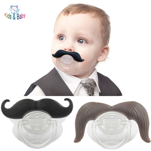 Silicone Funny Baby Pacifier Dummy Nipple Teethers Toddler Pacy Orthodontic Teat Infant Baby Christmas Gift 1pc