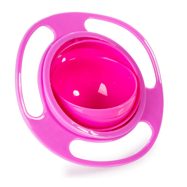 Infant Baby Feeding Toy Bowl Dishes Kids Boy Girl Spill Proof Universal Rotate Technology Funny Gift Baby Accesories