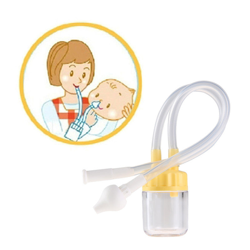 New Born Baby Safety Nose Cleaner Vacuum Suction Nasal Aspirator Nasal Snot Nose Cleaner Baby Care newborn Nose cleaner FCI#